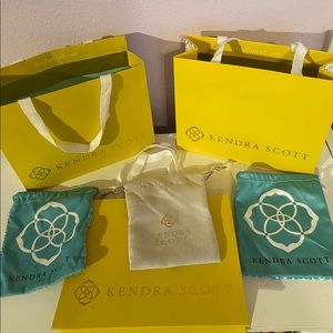Kendra Scott bags and dust bags